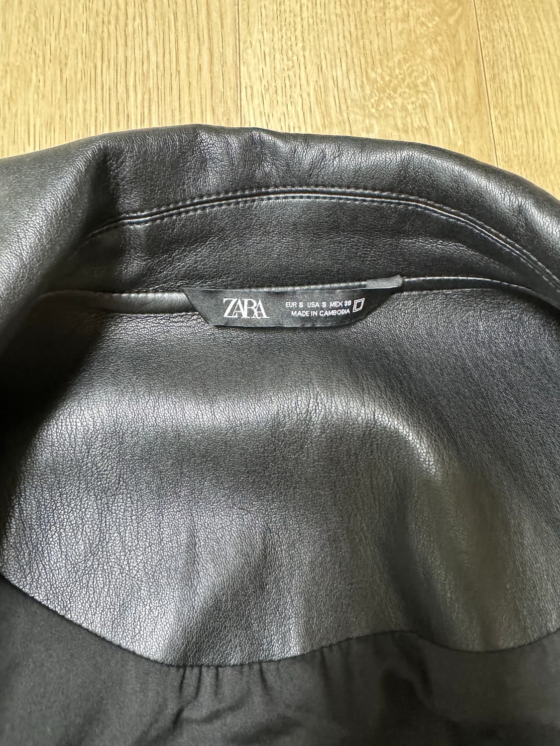 자라 레더자켓 새상품 상품이미지2