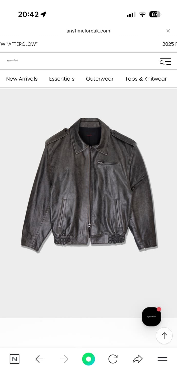 애니타임로릭 가죽자켓 L 삽니다 상품이미지1