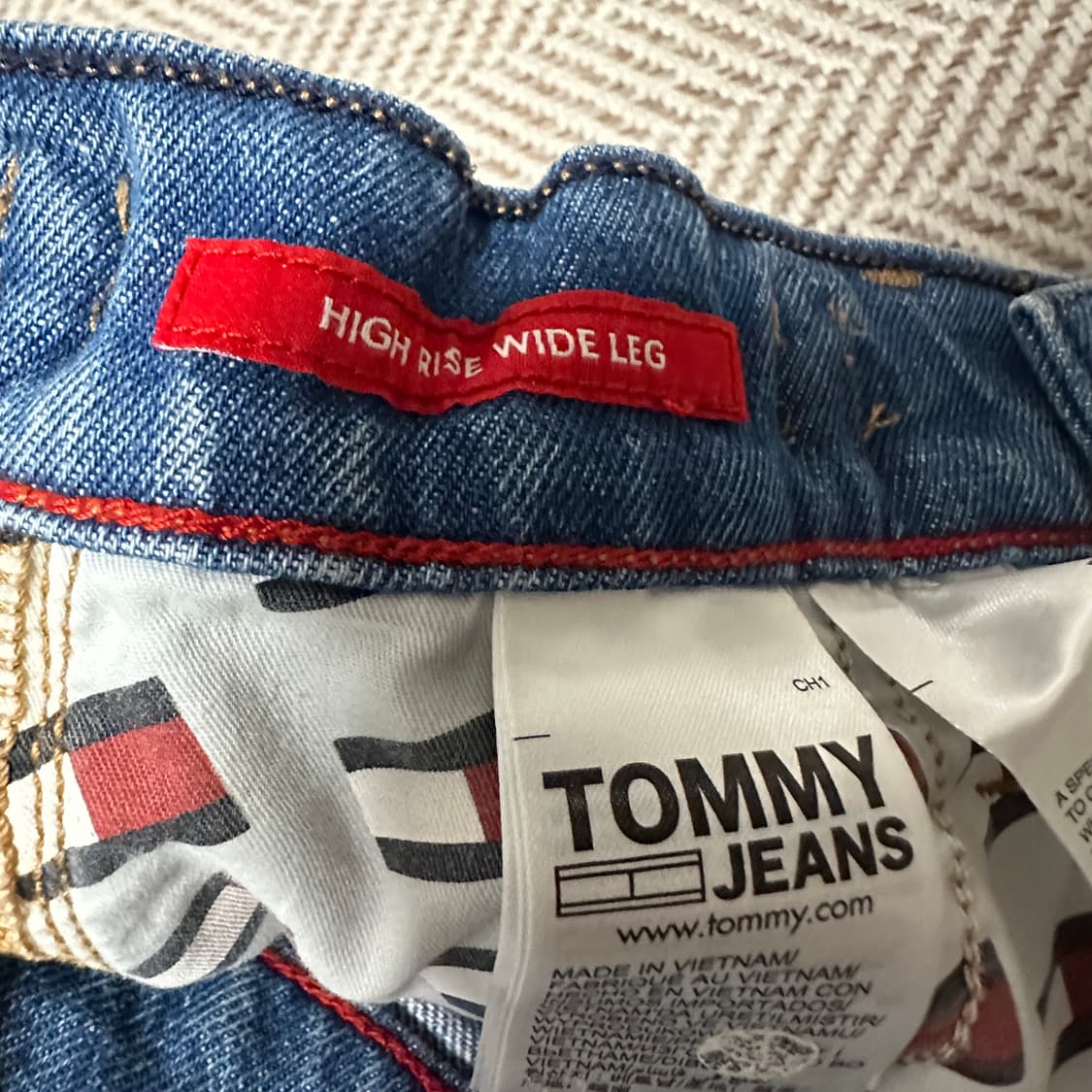 TOMMY JEANS high wide denim pants 상품이미지4
