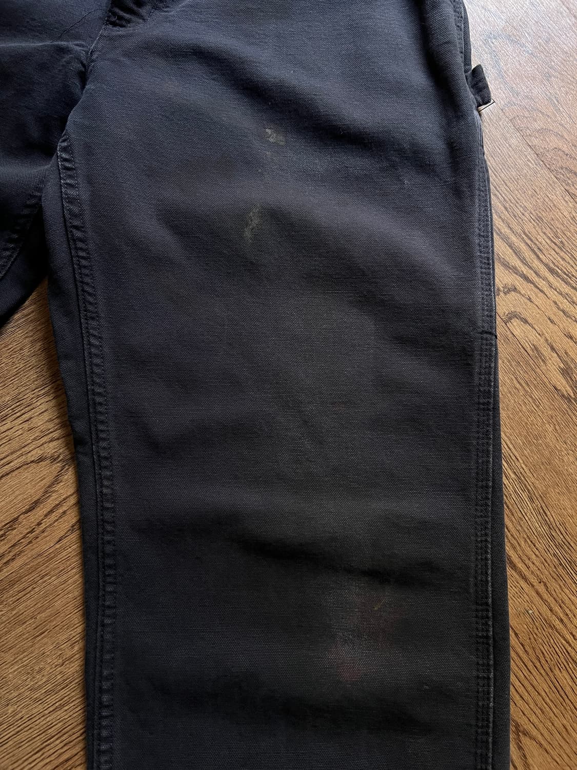 [34]칼하트 USA 빈티지 워싱 미드나잇 네이비 싱글니 카펜터 워크팬츠 상품이미지5