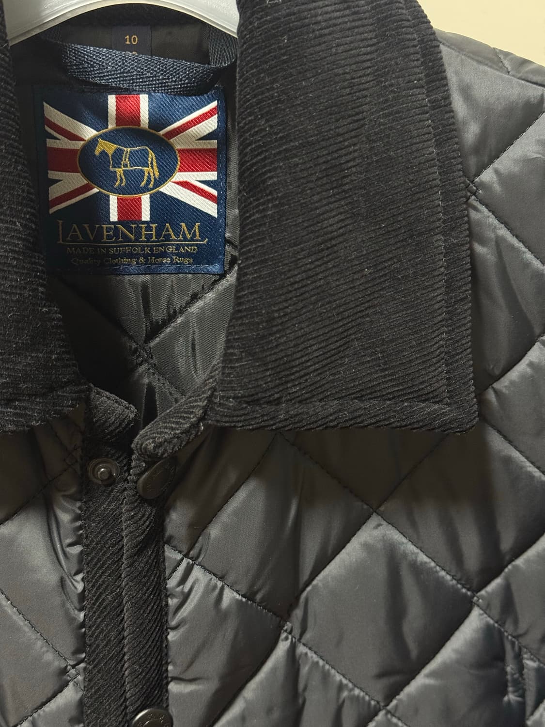 라벤햄 퀄팅 패딩 자켓 상품이미지5