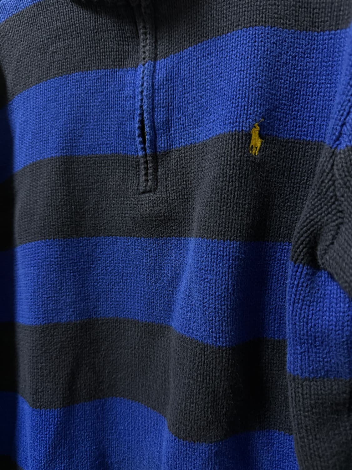 폴로 반집업 니트 상품이미지4