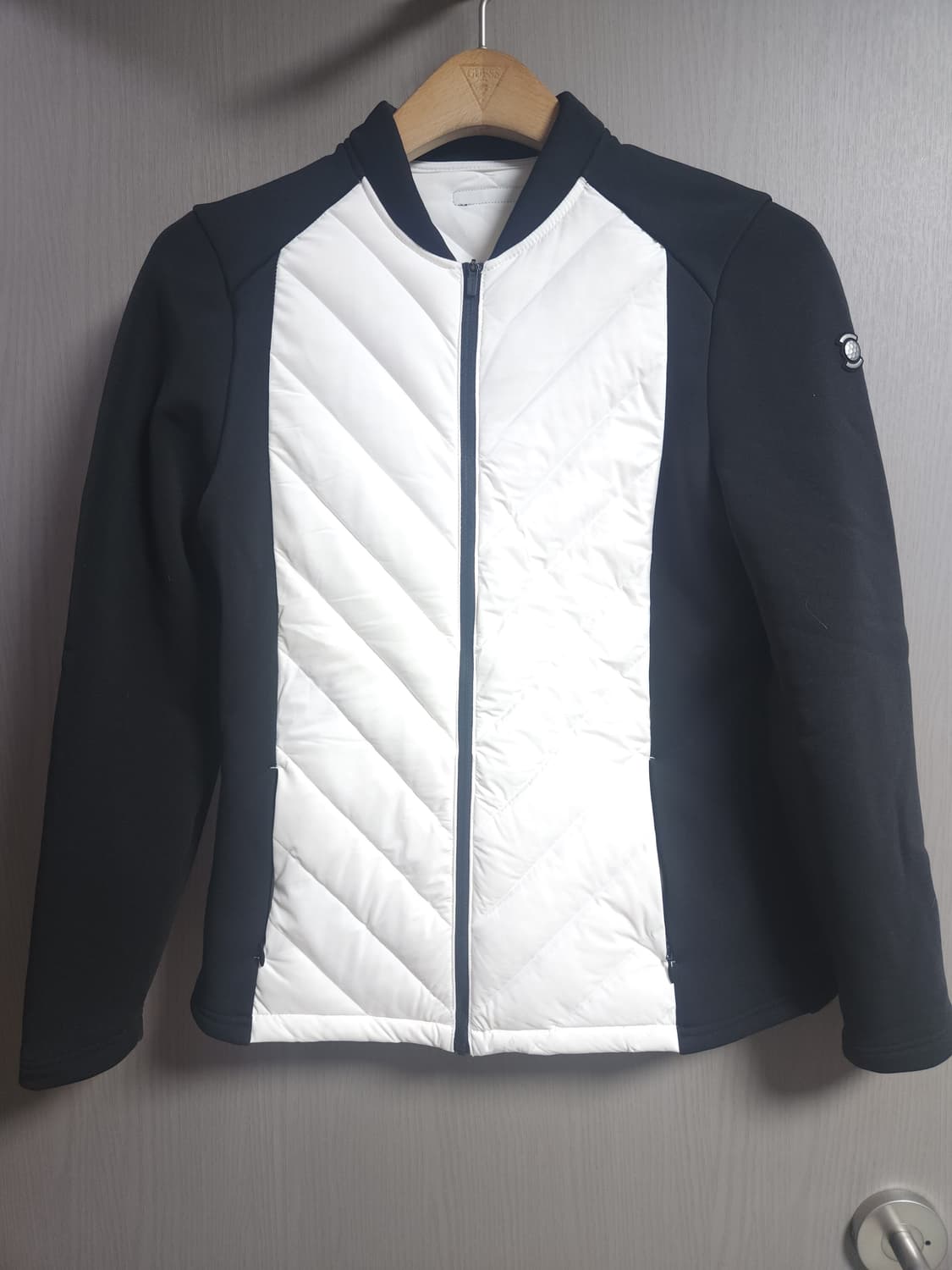 와이드앵글 골프 경량 구스 패딩집업, M 상품이미지1