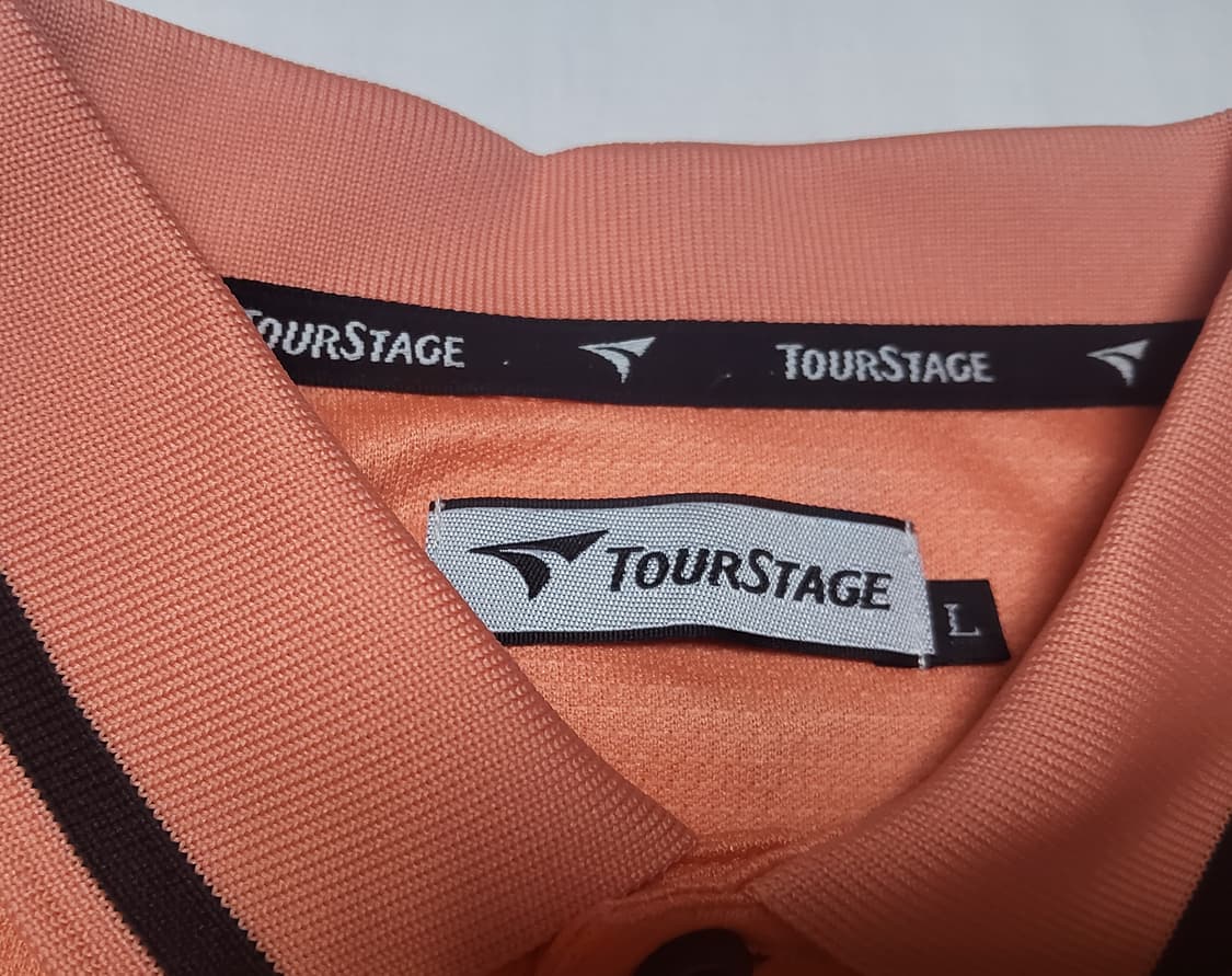 투어스테이지 TOUR STAGE 남성용 기능성 반팔 카라 티셔츠 L사이즈 상품이미지5