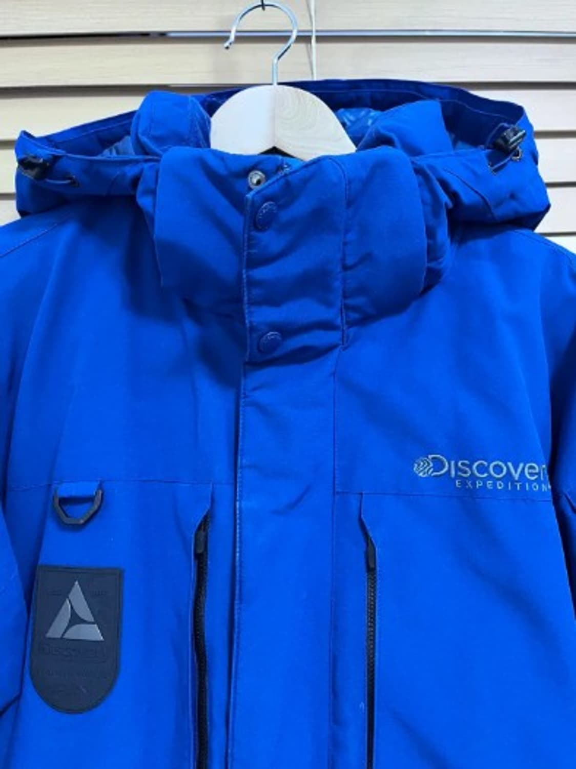 디스커버리 남성 블루구스다운패딩점퍼 95사이즈 상품이미지1