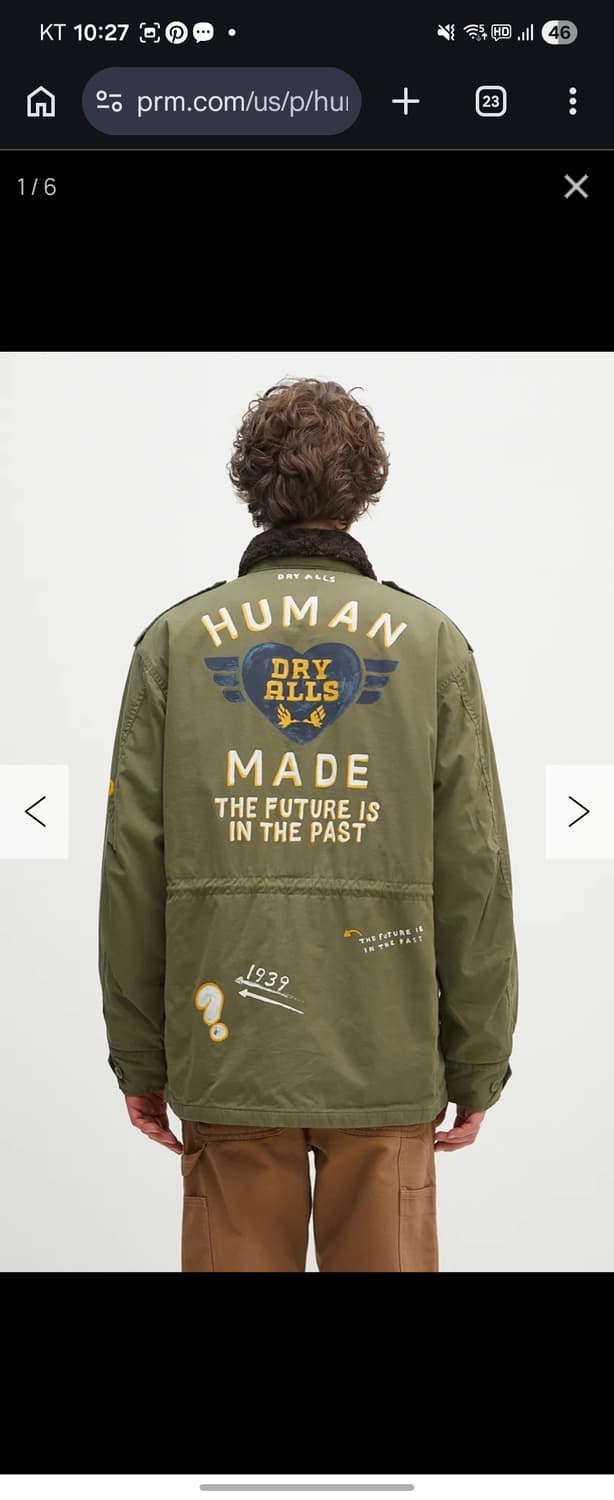 [L]휴먼메이드 필드자켓 상품이미지2