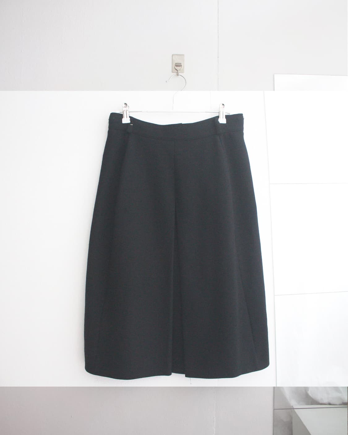 multi button one tuck wool skirt 상품이미지2