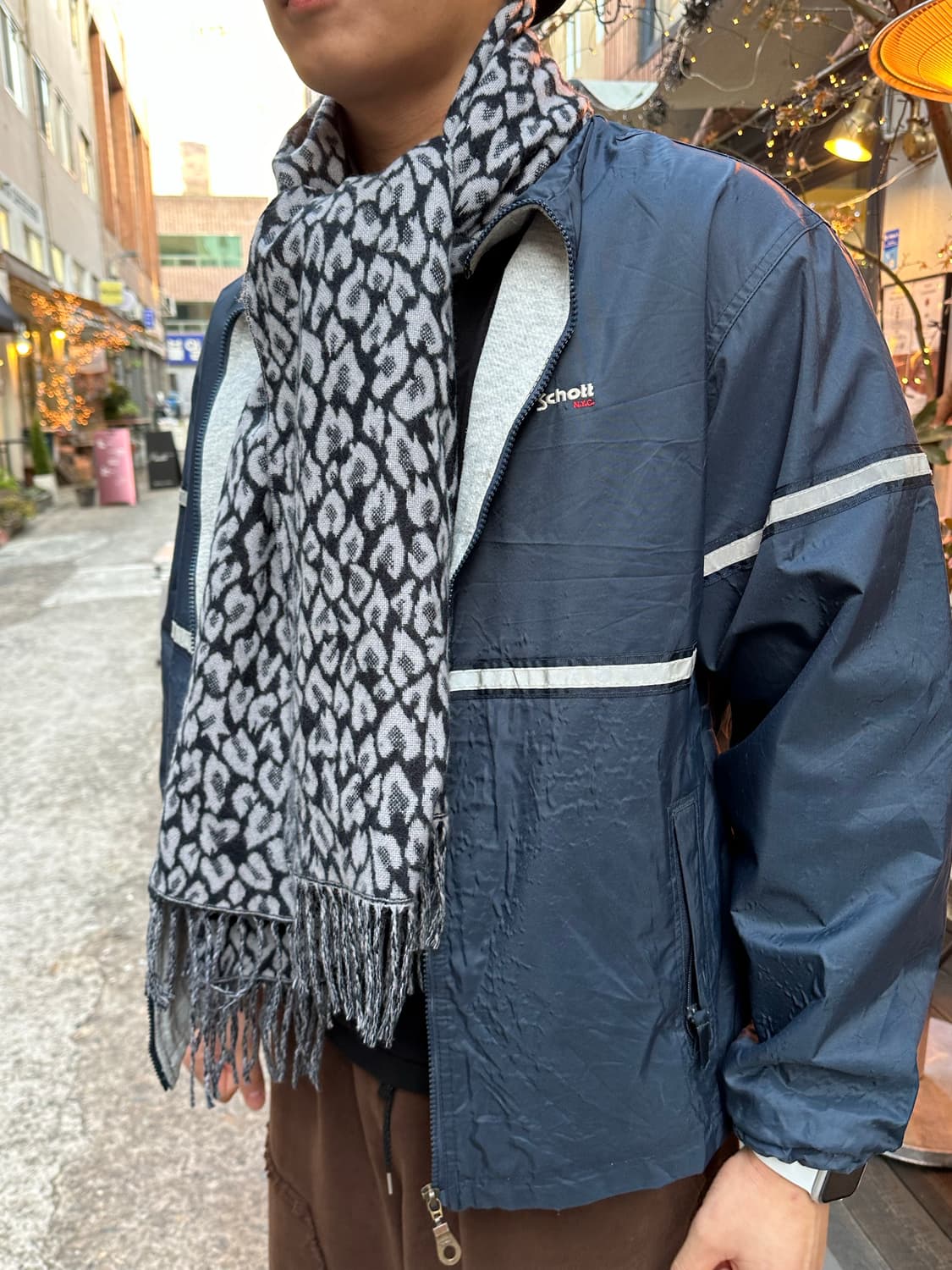 SCHOTT n.y.c nylons jacket 상품이미지3