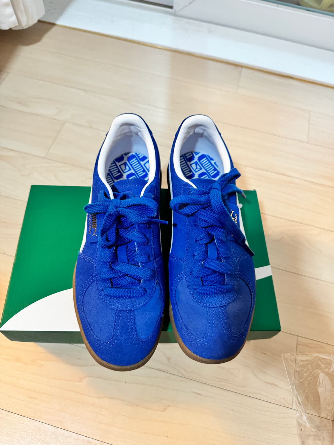 푸마 팔레르모 코발트 글레이즈 화이트 상품이미지4