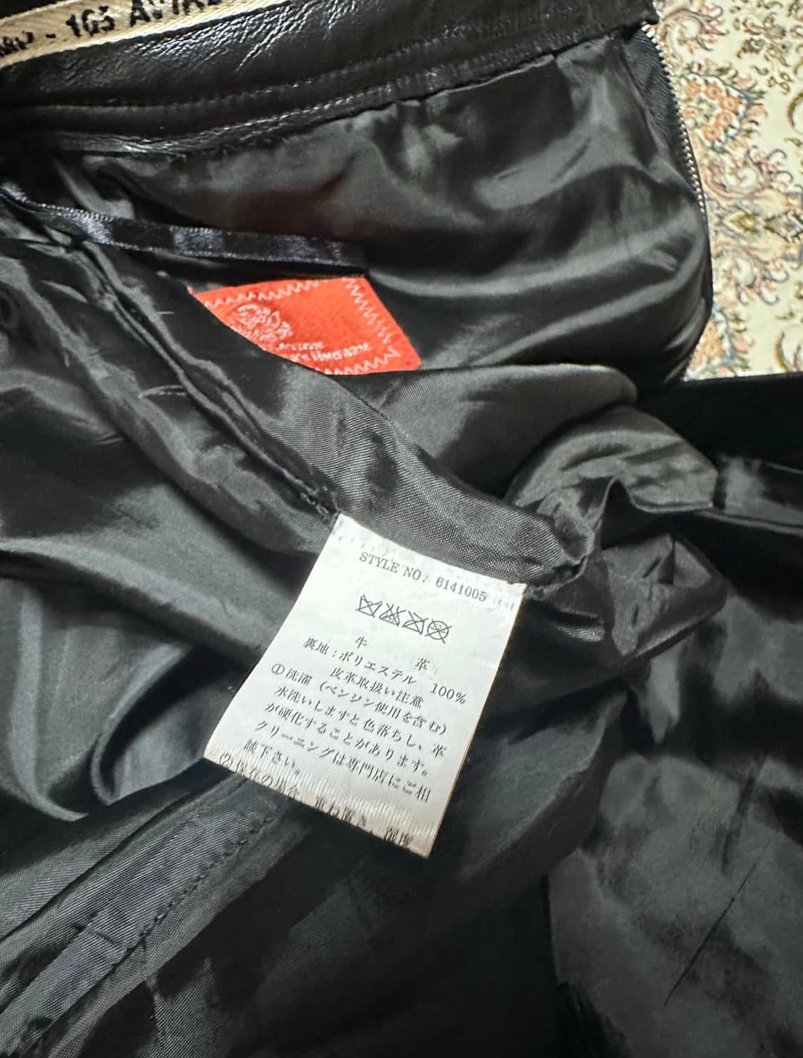 VTG Avirex 레더 팬츠 진 32 size 상품이미지8