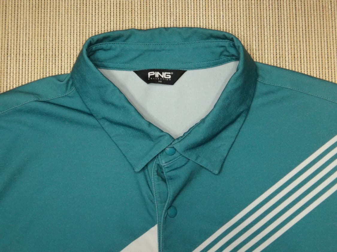 (2XL) 핑 골프 남성 카라넥 긴팔 스판 티셔츠 상품이미지5