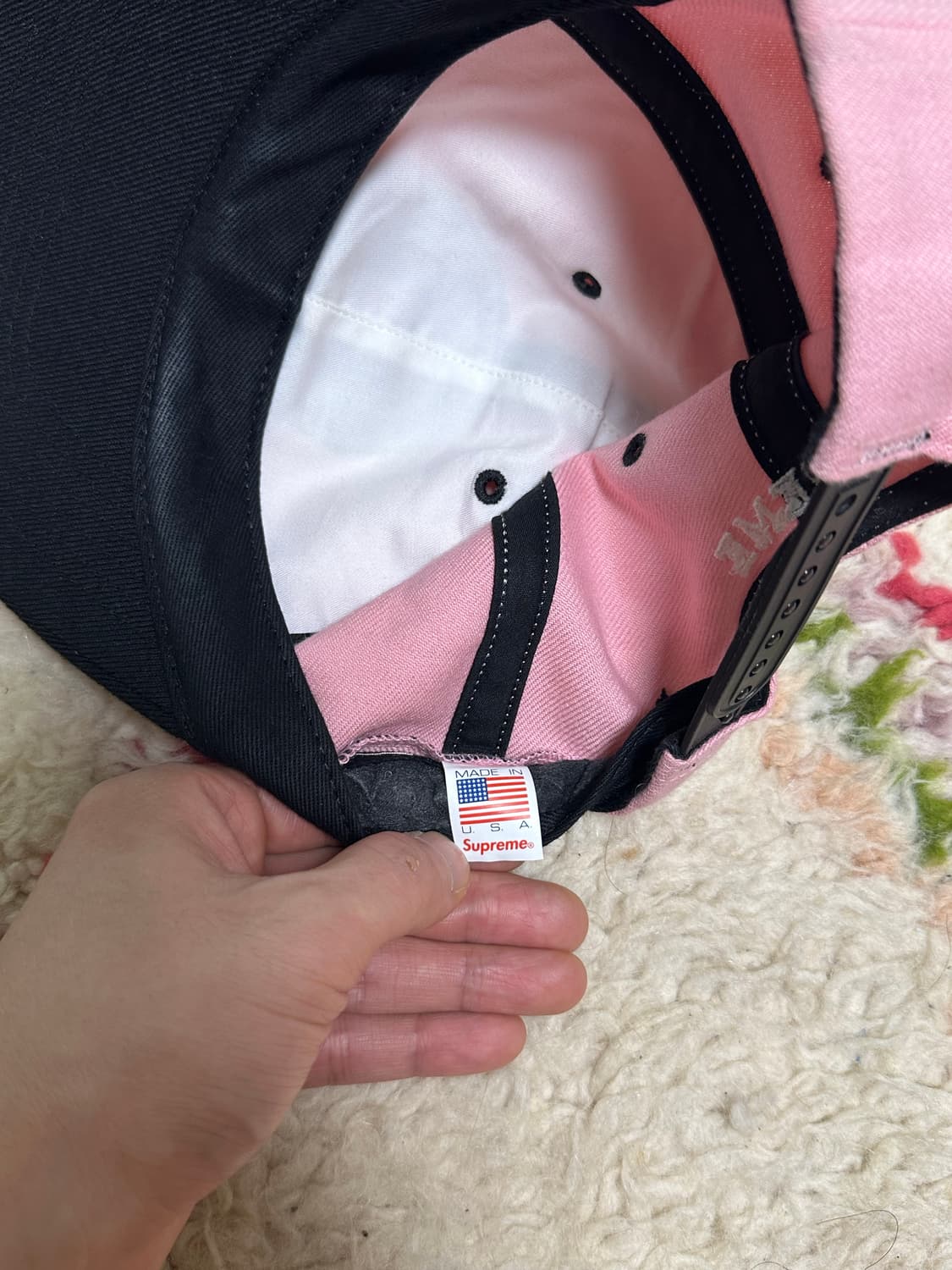 슈프림 6패널 캡 상품이미지2