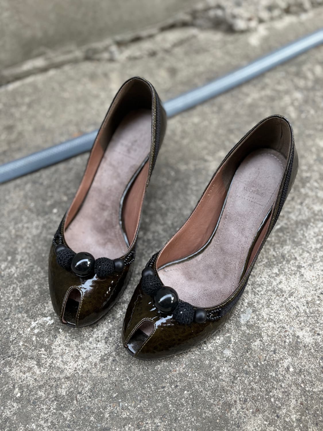 patent leather mule heel  상품이미지5