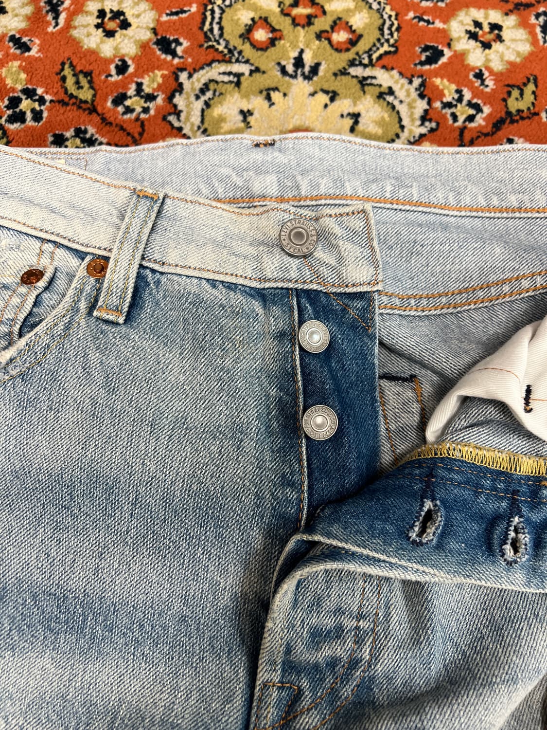 [32] LEVIS 리바이스 연청 프리미엄 데님팬츠 상품이미지5