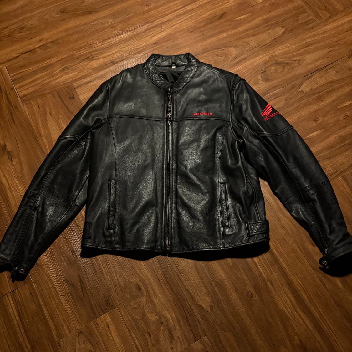 HONDA LEATHER RIDER JACEKT XXL 상품이미지4
