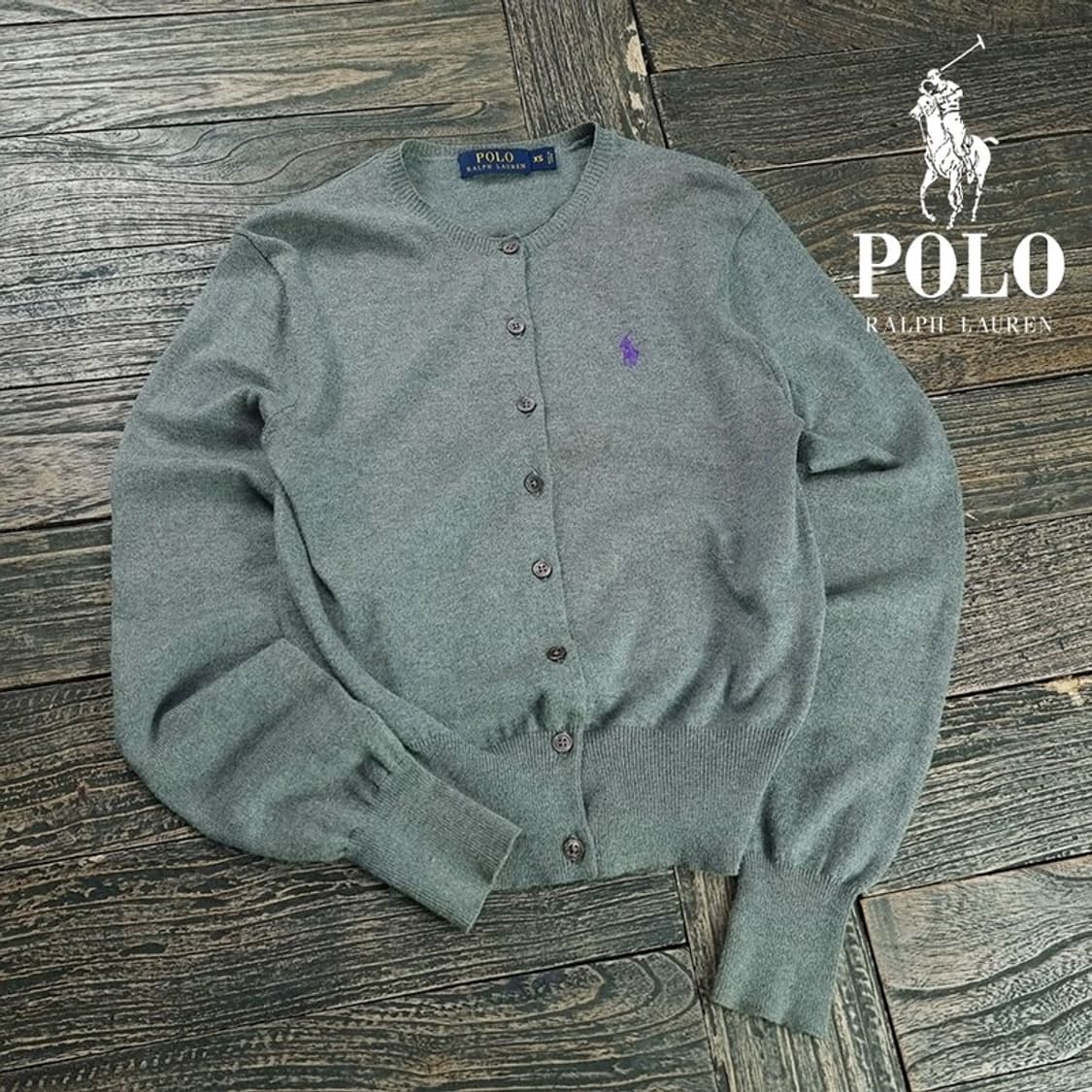 [폴로 랄프로렌] 포니 로고 자수 니트 가디건 M19339 상품이미지1