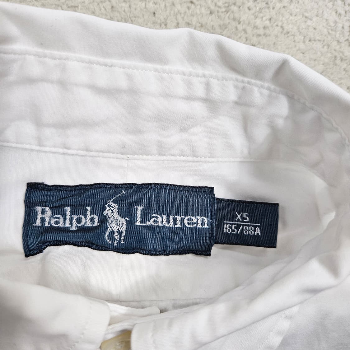 폴로 랄프 로렌 화이트 셔츠 XS 상품이미지4
