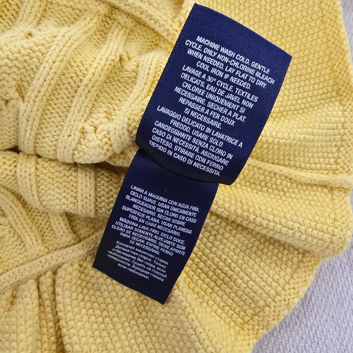 [4/4T] 폴로 케이블 니트 가디건 0127J 상품이미지5