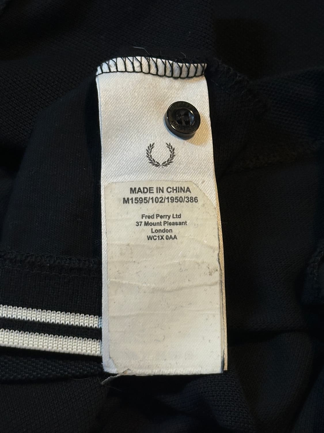 프레드페리 FREDPERRY 트윈 팁 패널 폴로 반팔 카라티 상품이미지5