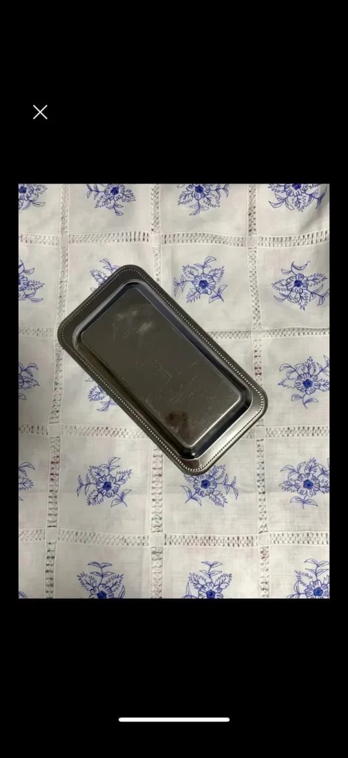 빈티지 프랑스 스테인레스 트레이  상품이미지2