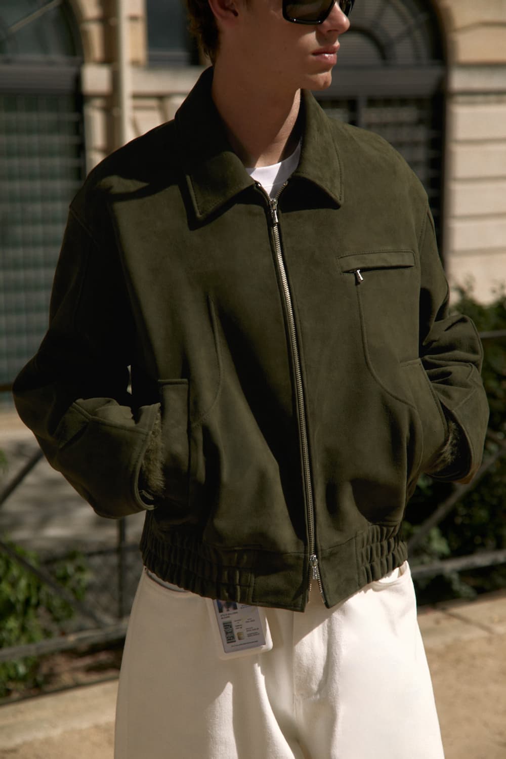 STU 고트 스웨이트 자켓 카키 L 상품이미지1