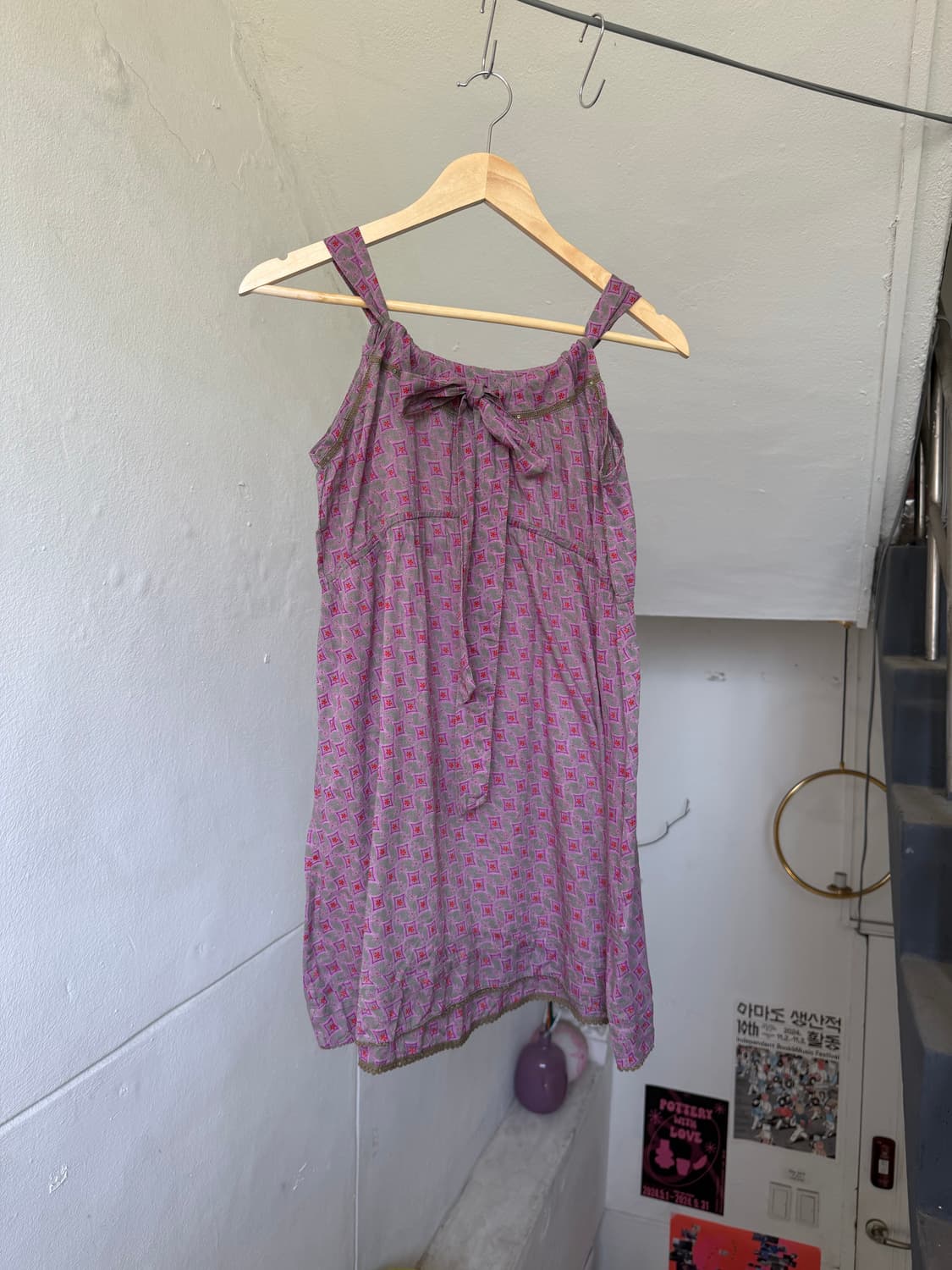 페어리 패턴 나시 원피스 상품이미지1