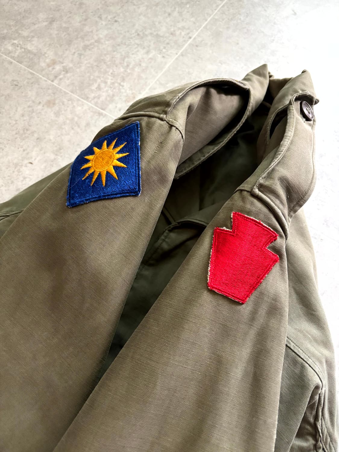 40's WW2 미군 M-43 필드자켓 36R(100~103) 상품이미지5