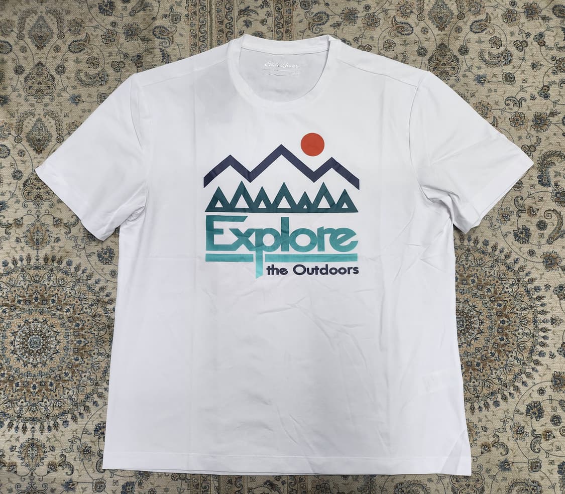 (새상품) 에디바우어 Explore 반팔티 XL 상품이미지1