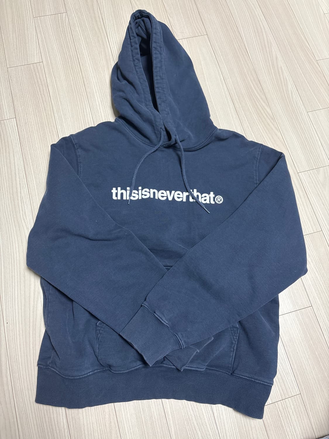 디스이즈네버댓 네이비 후디 상품이미지1