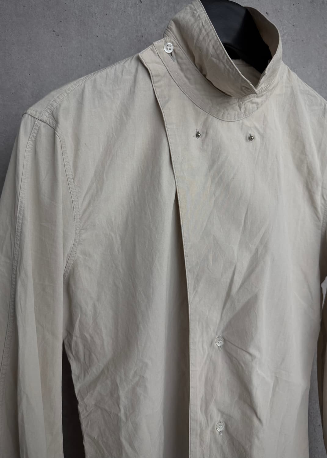 Julius asymmetric shirt 상품이미지3