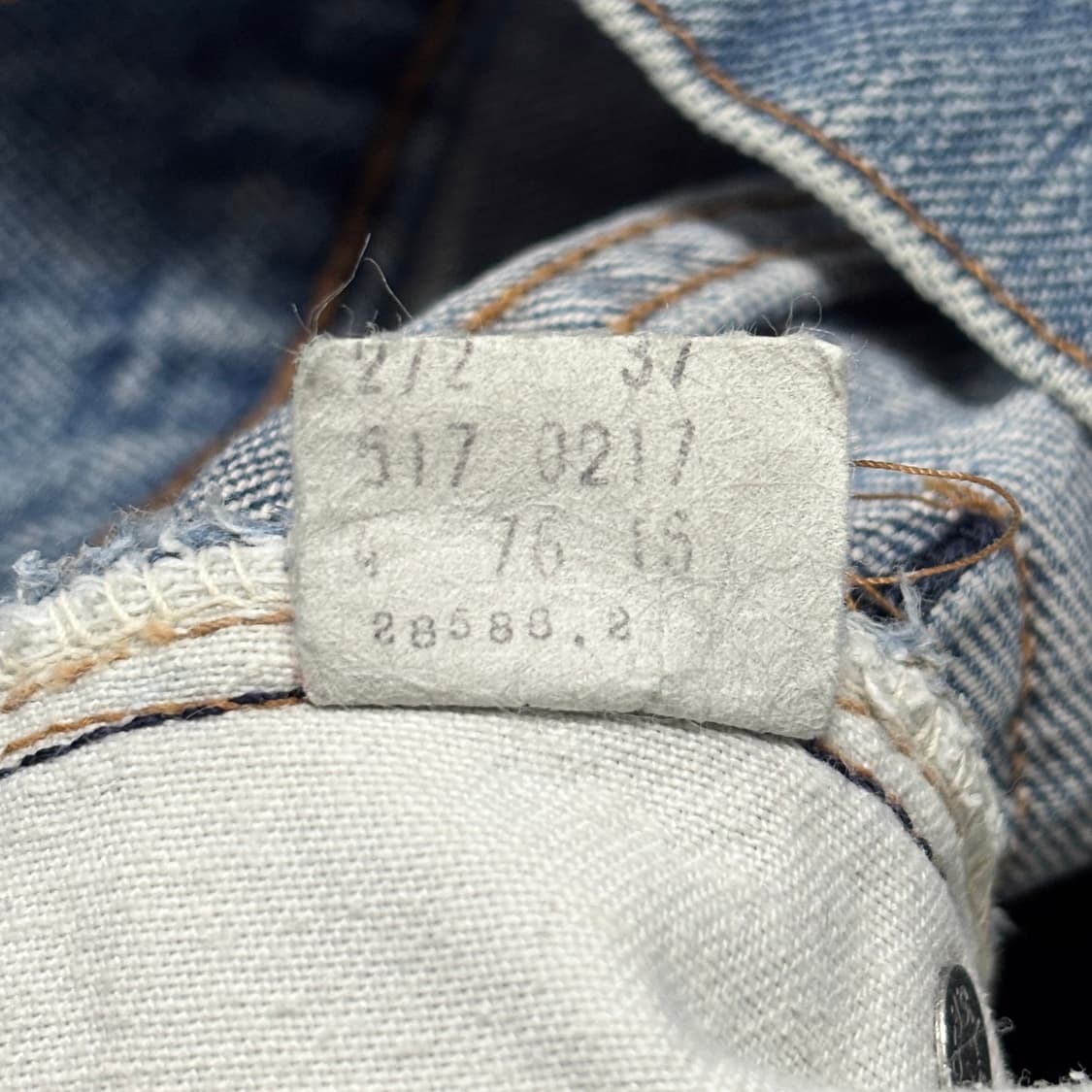 70s 빈티지 리바이스 517 66 전기 허리44cm 상품이미지10