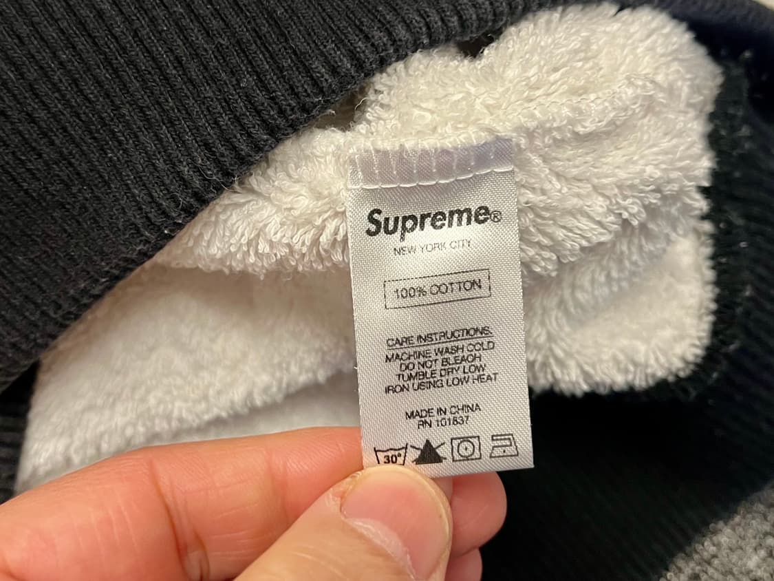 [100~105] 슈프림 테리 크루넥 L  상품이미지4