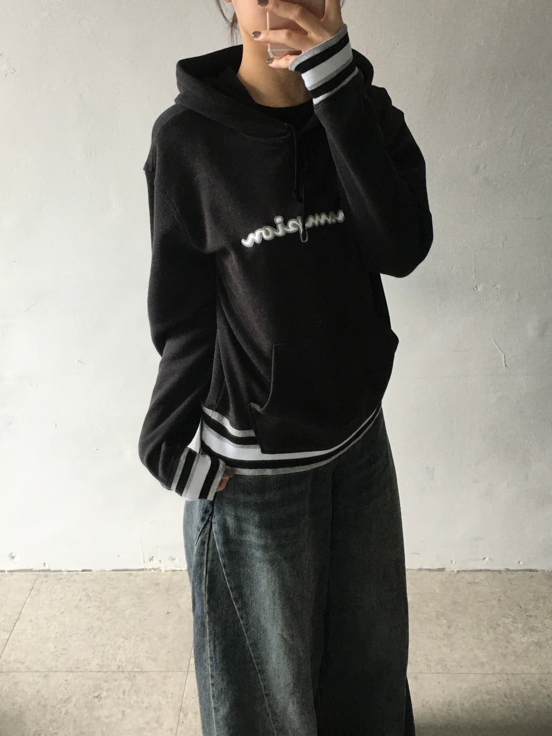 챔피온 스펠 후드티 상품이미지2