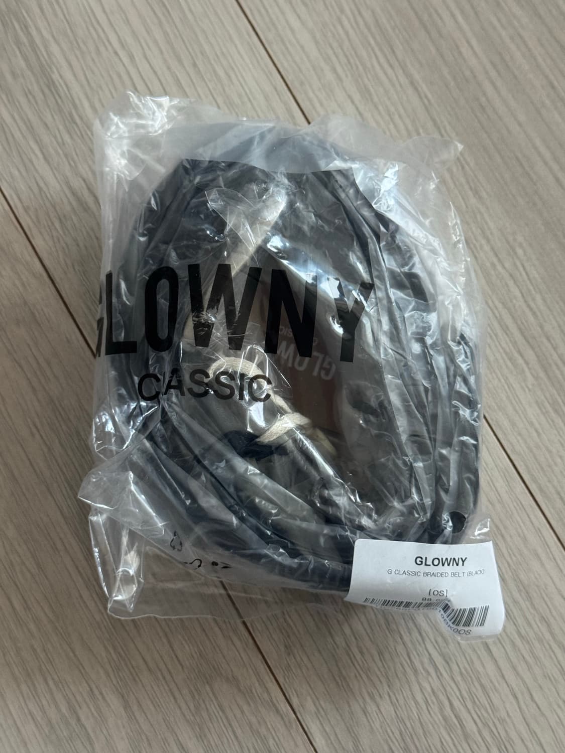 글로니 레더 브레이디드 벨트 상품이미지3