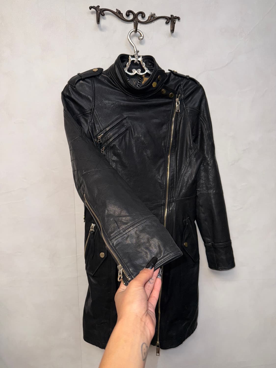 Jessi Newyork black lamb skin 투웨이 ops 상품이미지6