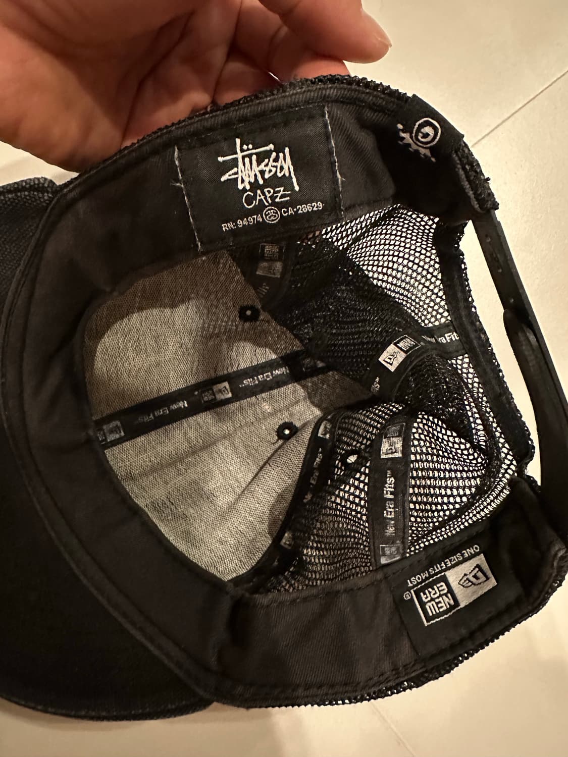 [os] 스투시c뉴에라 메쉬 볼캡 상품이미지4