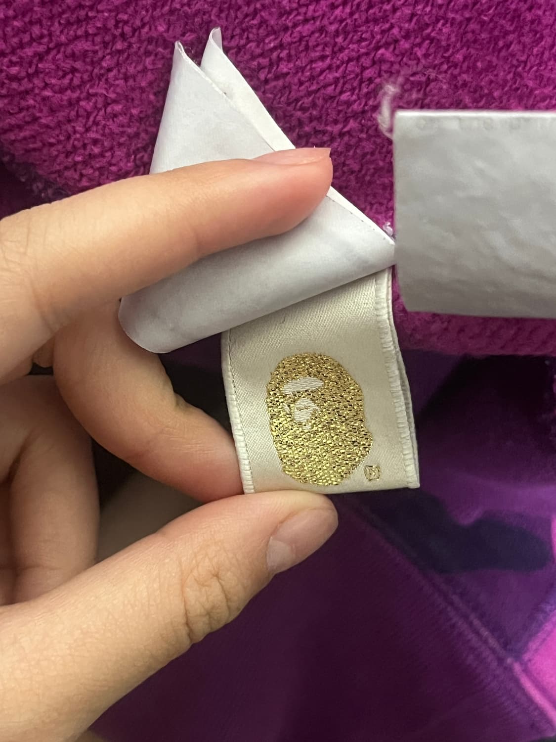 베이프 샤크후드 퍼플 보라색 상품이미지9