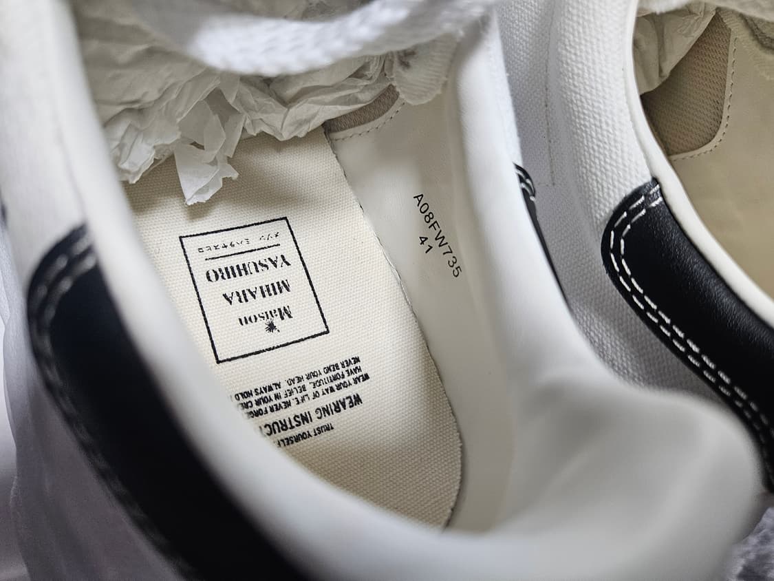 미하라 야스히로 블레이키 스니커즈 화이트 41 상품이미지5