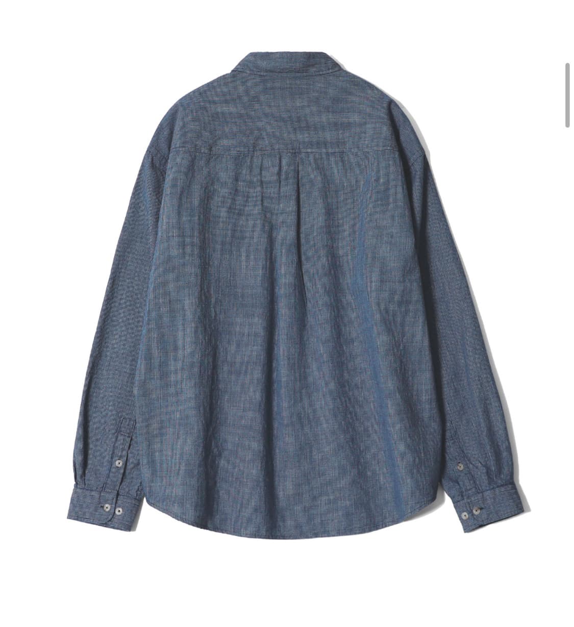 홀리선 Maili Denim Check Shirt Blue L 상품이미지2