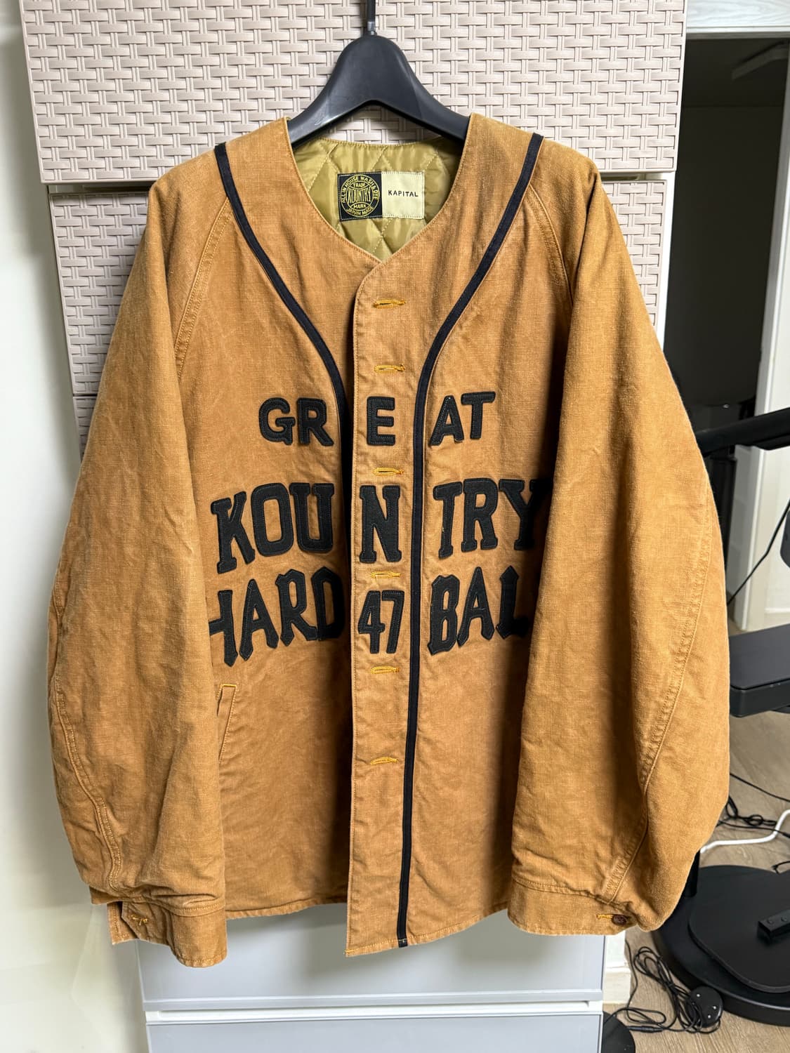 캐피탈 베이스볼자켓 4사이즈 상품이미지2