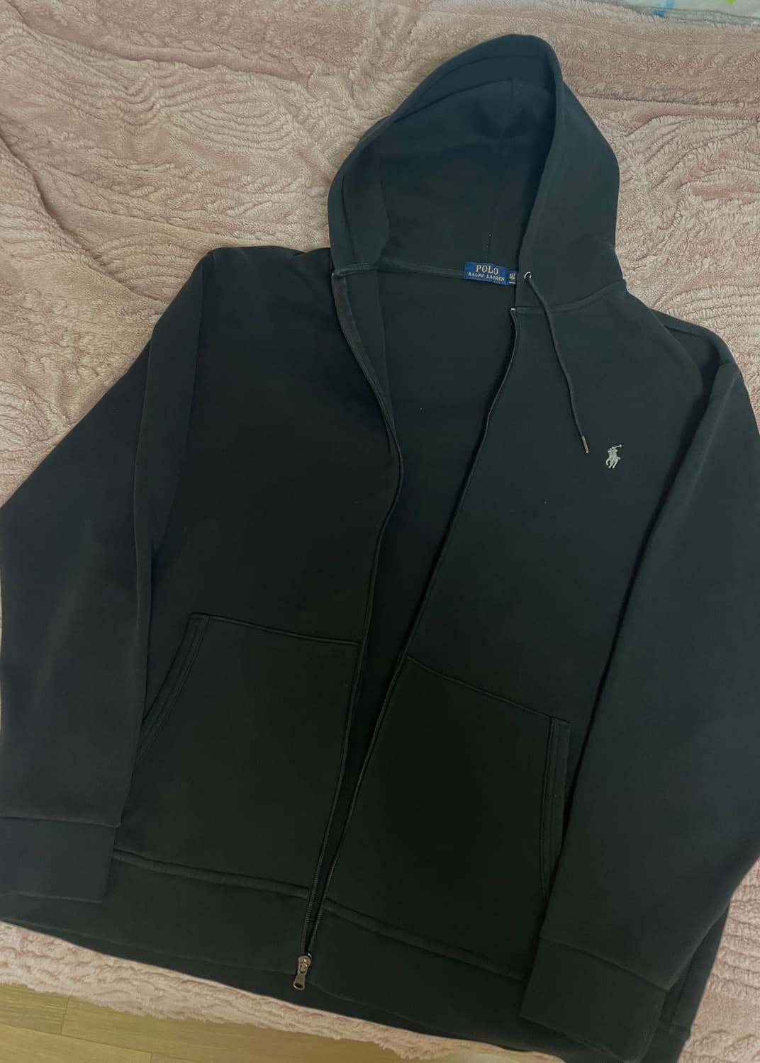 폴로 랄프로렌 후드집업 블랙 XL 상품이미지1