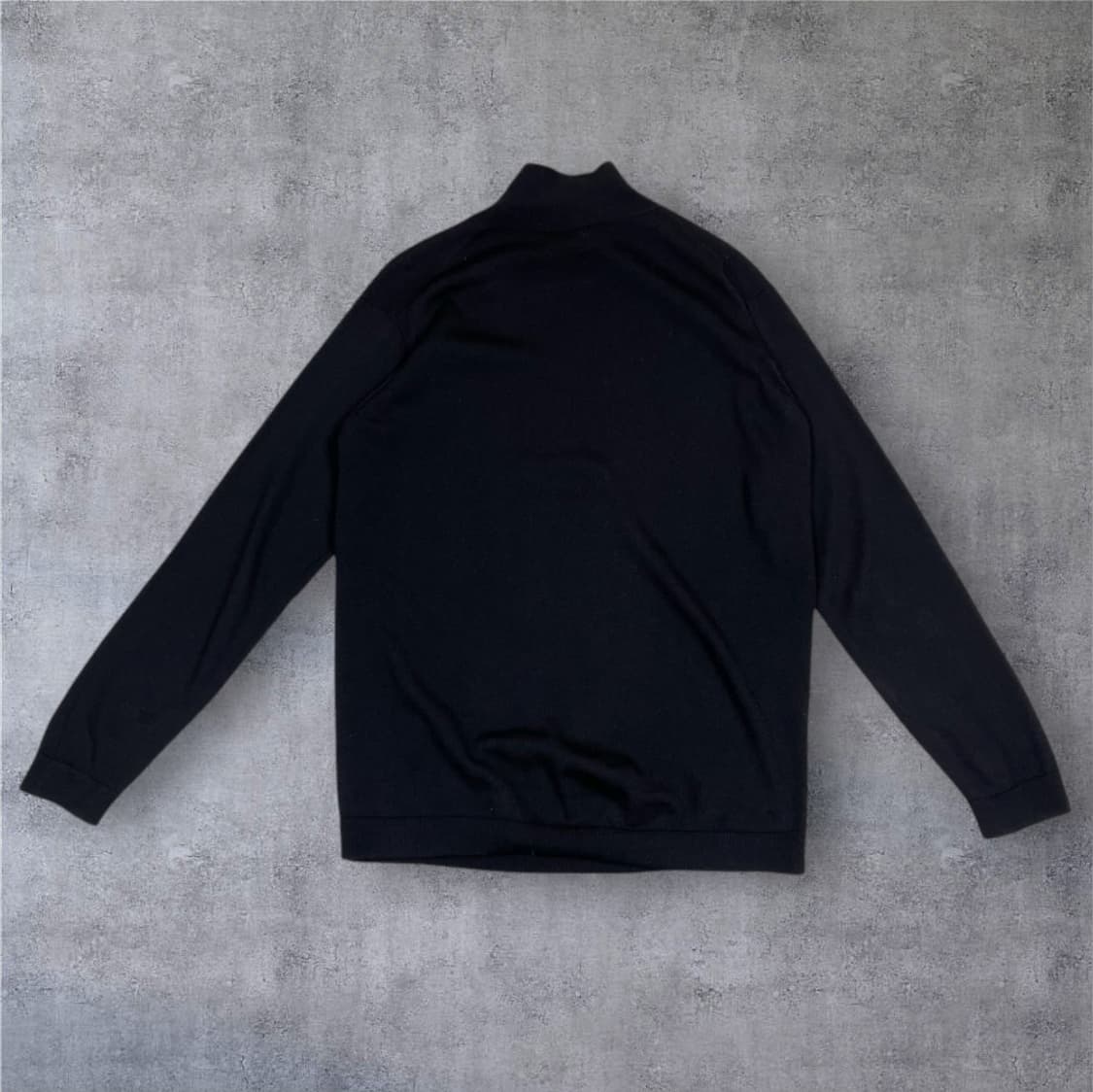 엠포리오 아르마니 Emporio Armani 블랙 반폴라 니트 54 상품이미지5