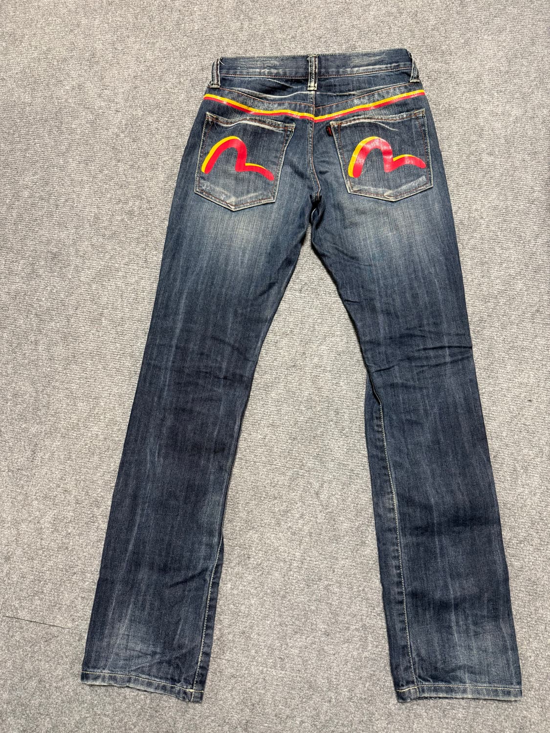 Evisu 데님 스트레이트 팬츠  상품이미지1