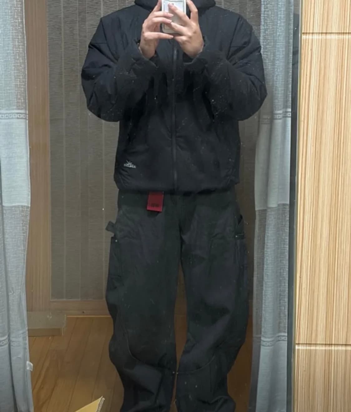 썬러브 블랙 인슐레이티드 자켓 상품이미지4