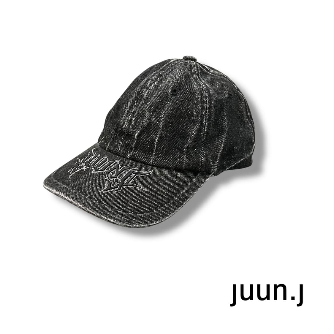  준지 자수 로고 워시드 데님 볼캡 y14266 상품이미지1