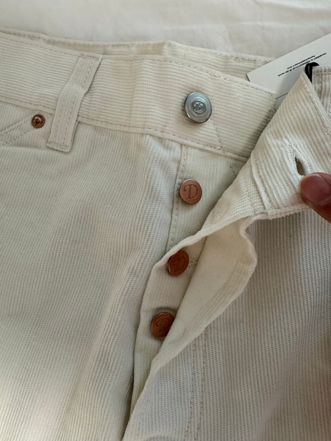 드레익스 에쿠르 재팬 셀비지 코듀로이 5포켓진 34(새상품) 상품이미지5