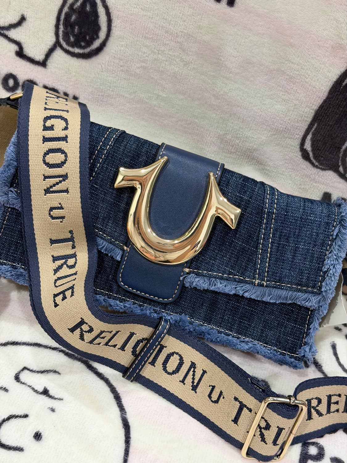 [신상✨프리뷰세일] 트루릴리젼 데님 크로스백 빈티지 y2k  상품이미지2