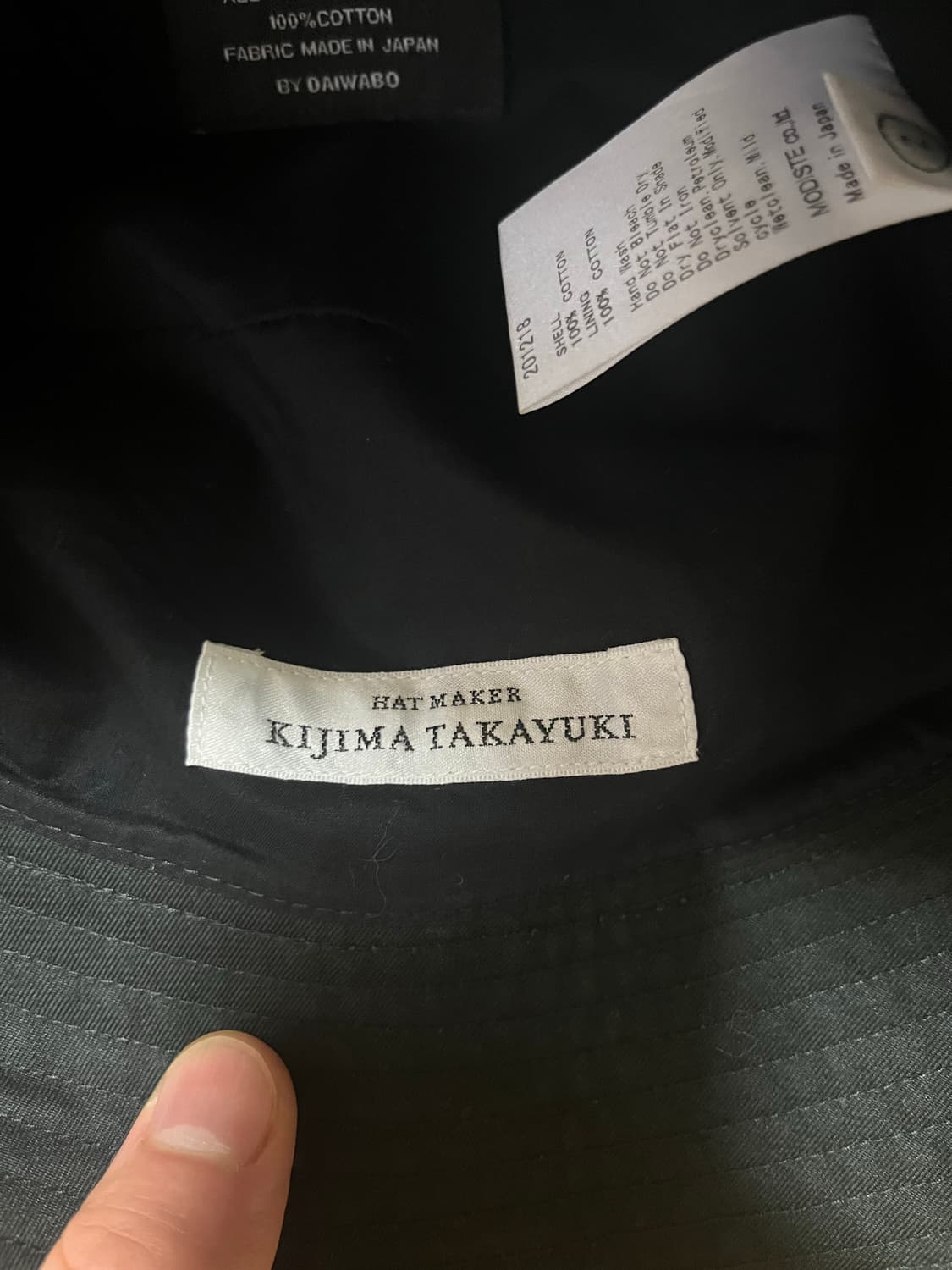 키지마타카유키 벤타일 버킷햇 상품이미지3