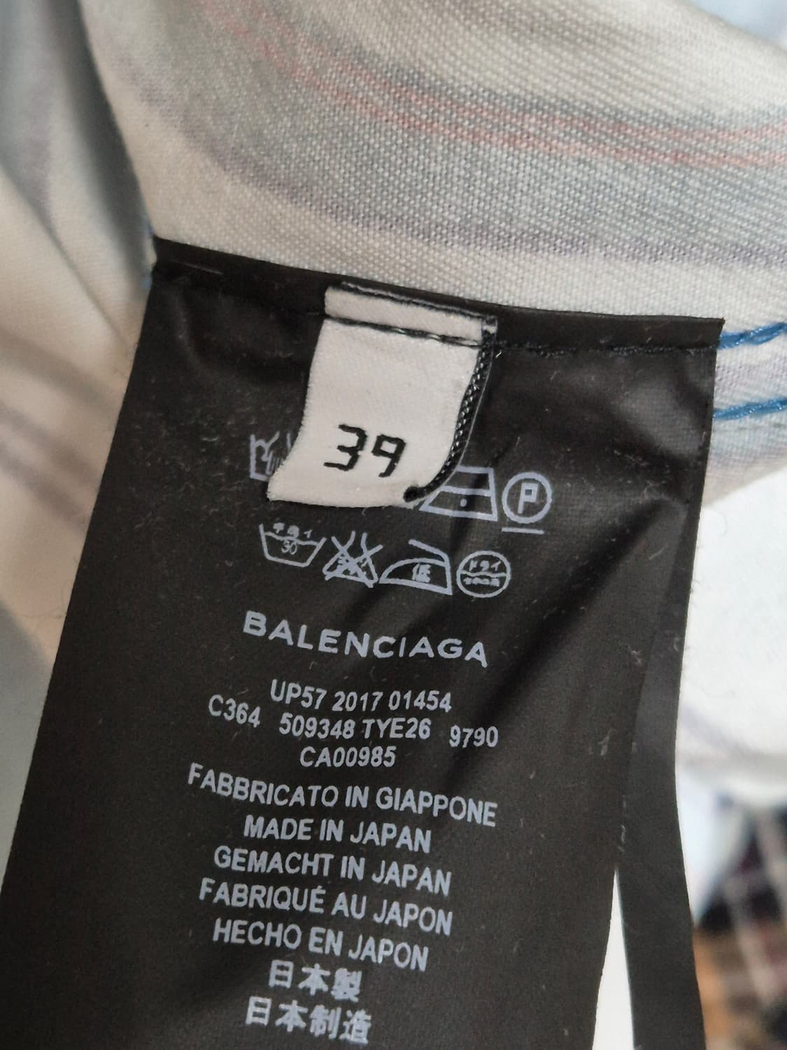 발렌시아가 18 유로패치 셔츠 39 상품이미지3