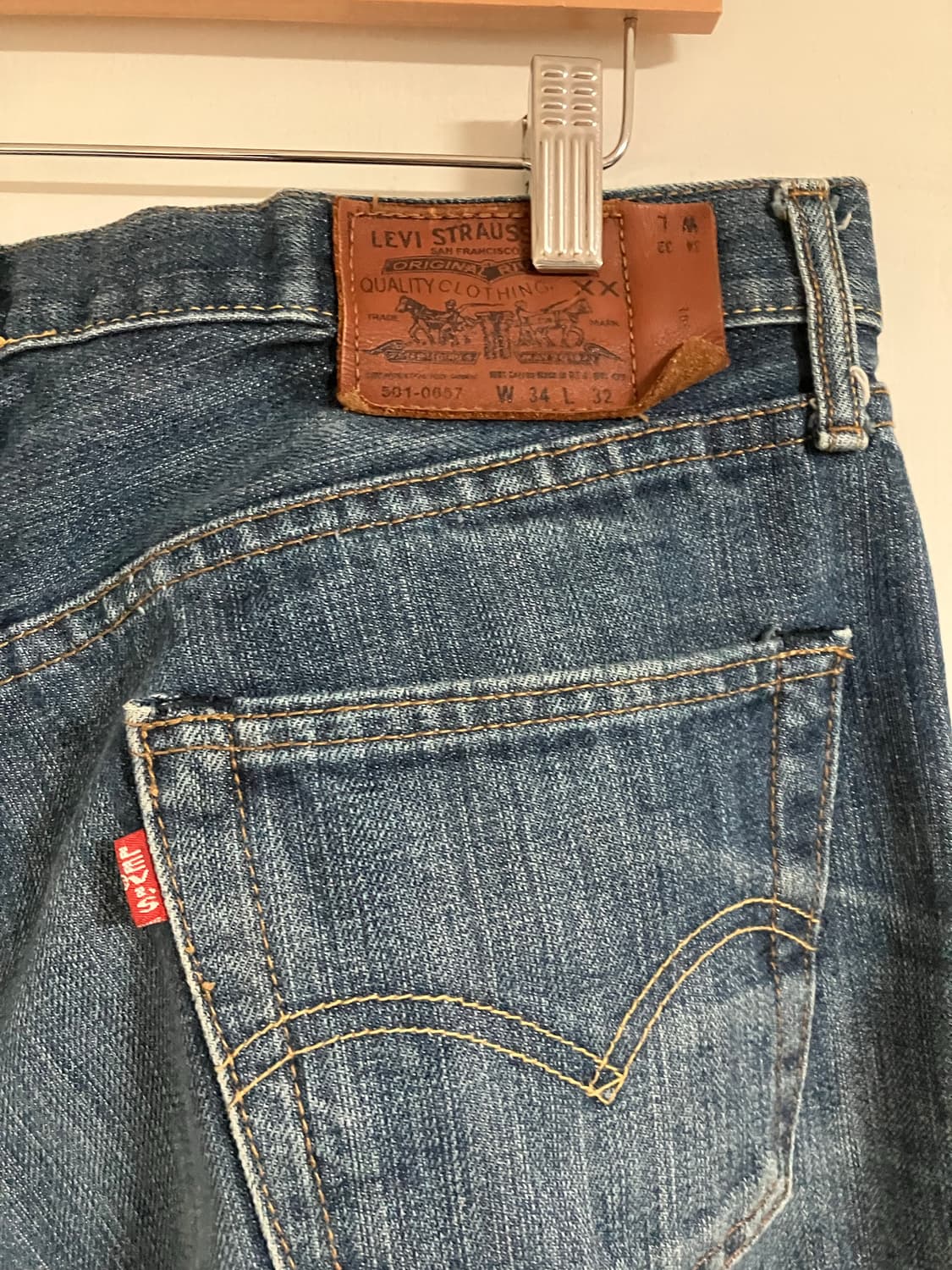 (34) USA levis 501-0657 상품이미지6
